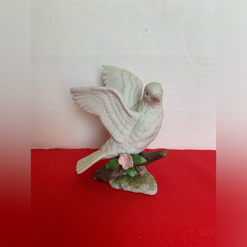 HOME INTERIORS Serene Doves #14046-3 Retired Dove Figurine